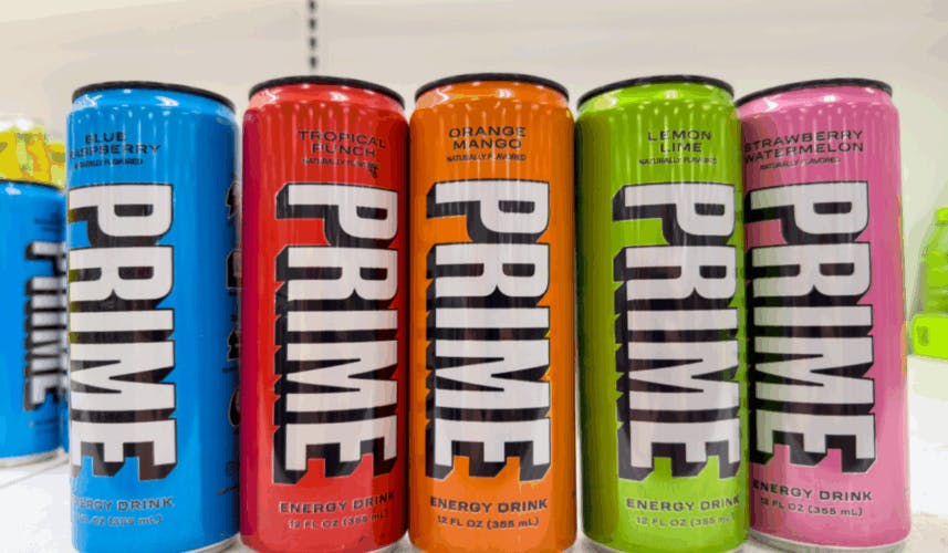Prime Energy drinks